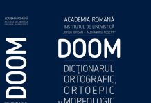 3600 de cuvinte noi, în Dicţionarul limbii române