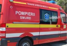 Accident de muncă la Voila. Un bărbat a căzut de la 2 m