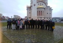 Foto şi Video. La Făgăraş, Ziua Naţională doar s-a bifat. Fără solemnitate, fără imnul national, fără făgărăşeni