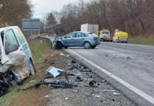 Accident rutier pe DN1, la Scoreiu, cu 2 victime