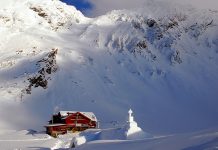 Risc de avalanşe în masivul Făgăraş