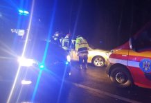 Accident rutier pe DN1, la Perșani. Un pieton a fost lovit de o autoutilitară