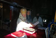 Foto. Prof. Simona Ursu a fost condusă pe ultimul drum de zeci de preoți, PS Ilarion, protopop, colegi și zeci de făgărășeni. ,,Pildă de aleasă credință și evlavie“ s-a exprimat IPS Laurențiu