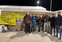 Foto. Ajutoare umanitare de la Arpaș pentru Ucraina. Donațiile comunității din comuna Arpaș au fost transportate la Isaccea