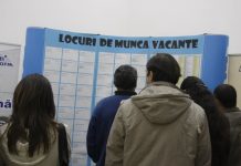 Populaţia activă a României: 8,238 milioane persoane, din care 486.000 șomeri