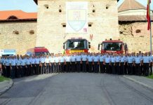 Detașamentul de pompieri Făgăraș împlinește, astăzi, 82 de ani