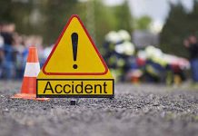 Accident rutier pe DN1, la Olteț. Șoferul autoturismului a fost transportat la spital