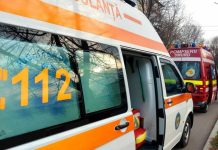 Accident pe DN 13, în județul Brașov. O victimă după impactul dintre un ansamblu de vehicule și o mașină