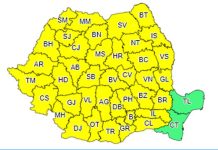 Alertă meteo de vreme severă în toată țara