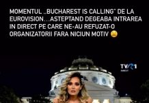 Scandal la Eurovision: Prezentatoarea TVR Eda Marcus a publicat filmarea cu momentul său de consternare după ce României i-a fost anulat votul juriului: „Au sărit pur şi simplu peste noi ca şi când nu am fi existat”