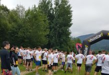 Foto. Maratonul donatorilor de sânge, pe Valea Dejaniului. S-au aliniat la start peste 250 de participanți
