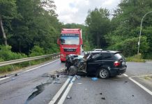 Accident rutier grav pe DN1, în zona Fântânița Haiducului. O șoferiță, de 71 de ani, din Avrig, a decedat