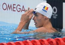 La doar 17 ani, David Popovici, campion mondial la natație, în proba de 200 m liber, seniori