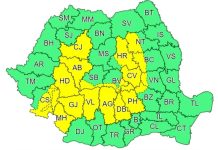 Cod galben de instabilitate atmosferică în Brașov și alte zone din ţară