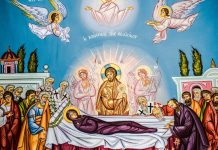 Adormirea Maicii Domnului. ,,Trei zile la rând s-au auzit glasurile unor îngeri nevăzuţi…”
