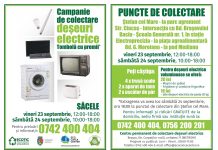 Cum scăpăm de aparatele electrice vechi și defecte. Acțiunea Ecotic și ADI Iso Mediu, la Săcele și va continua în localitățile făgărășene