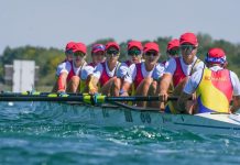 Aur pentru echipajul feminin de opt plus unu al României la Campionatele Mondiale de canotaj de la Racice