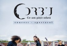 CORBU: concert-spectacol la Casa Municipală de Cultură Făgăraș luni, 5 septembrie, ora 19.00