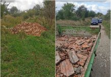 Amendă de 10.000 lei pentru un făgărășean care a aruncat deșeuri pe malul Oltului. Jandarmii i-au confiscat și mașina