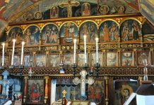 Foto. Biserica din Mândra, restaurată sub supravegherea pictorului Ştefan Câlţea. Monumentul istoric a fost la un pas de prăbușire