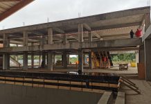 Video și foto. Ce spunea constructorul, în iulie, despre bazinul semiolimpic de la Făgăraș: ,,Visăm să fie gata într-un an, nu se poate!“