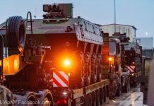 Convoaiele cu tehnică militară franceză au intrat în România pe la Nădlac și se îndreaptă spre Cincu