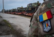 Forfotă mare la Voila: militarii și tancurile NATO, dar și constructorii de la podul de peste Olt