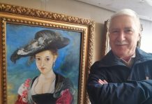 Colecție de artă contemporană la Muzeul Țării Făgărașului. Făgărășeanul Nicolae Sabin Dordea donează ultima sa pictură