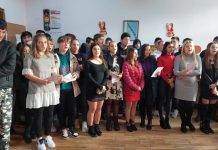 Foto și Video. Colinde și joc la Colegiul Tehnic ,,Alexandru Bărbat” din Victoria