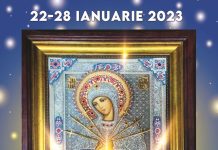 Pelerinaj la Icoana Maicii Domnului 7 Săgeți care a fost adusă la Făgăraș, la Biserica de la Gară