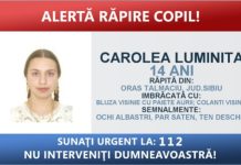 Sibiu. Alertă, copil răpit! Poliția solicită sprijin pentru găsirea unei fete de 14 ani din Tălmaciu, luată cu forța de acasă de patru bărbați mascați