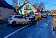 Grav accident rutier pe DN1, la Perșani. Două persoane au ajuns la spital. Unul dintre șoferi era beat monitorfg