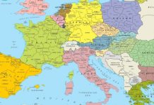 Cum văd rușii harta Europei în 2035. Harta a fost publicată de „Express Gazeta” în 2012