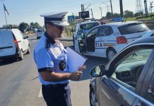 Razie de amploare în județ pe linie rutieră. În 3 ore au fost aplicate 52 de amenzi, 11 permise suspendate și 2 mașini scoase din circulație