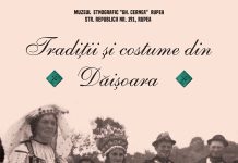 Frumoasele tradiții și costume populare din Dăișoara vor fi expuse la Muzeul Etnografic ,,Gheorghe Cernea“ din Rupea. Va fi prezentat ritualul ,,Mersul pe scoverzi“