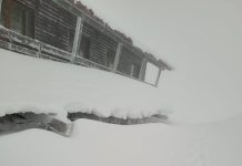 Jandarmul Adrian Tudora: ,,La Bâlea Lac pericolul de avalanță este permanent“. Stratul de zăpadă depășește 2,4 m