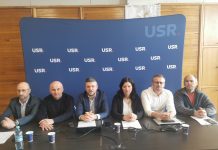 Video. USR în fața presei. ,,Vom susține în continuare majoritatea deja formată în CL Făgăraș“