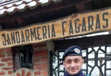 Foto. Distincția „PRO URBE” pentru jandarmul Liviu Făgăroș de la Postul de Jandarmi Montan Sâmbăta. Alți trei jandarmi de la IJJ Brașov au fost premiați