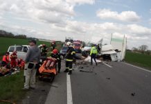 Foto și Video. Grav accident pe DN1, între Viștea de Jos și Olteț, soldat cu 7 victime. A fost solicitat și elicopterul SMURD