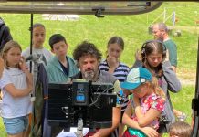 Plaiul Foii, platou de filmare. CineVentura, tabară de creație cinematografică pentru copii