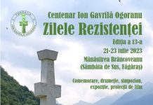 Comemorarea eroilor anticomuniști, la Mănăstirea Brâncoveanu, 21-23 iulie. Ediția 2023- ,,Centenarul Ion Gavrilă Ogoranu“