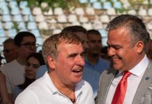 Ministrul Adrian Veștea, la Constanța: ,,Vreau să-i mulțumesc lui Gheorghe Hagi pentru tot ceea ce a făcut pentru fotbalul românesc și pentru imaginea României în lume“