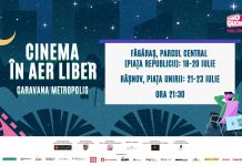Mâine începe Caravana Metropolis, cinema în aer liber la Făgăraș. Filme în aer liber se văd și la Râșnov, între 21 – 23 iulie