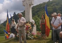 Video. Dan Puric la Crucea-monument: ,,În spate nu este Crucea mormântului lor, ci Crucea învierii noastre“
