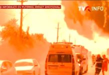 Video. A treia explozie la Crevedia. Mai mulți pompieri au fost răniți