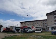 Parcare pentru rable chiar pe bulevardul ce traversează Făgărașul, imaginea indolenței autorităților locale monitorfg