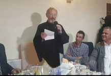 Video și foto. Conducerea liberalilor, în mijlocul seniorilor din Făgăraș