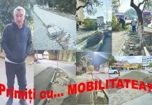 Galerie foto. Primiți cu…Mobilitatea? Haos general în Făgărașul administrat de primarul PSD. Ce nu știu făgărășenii despre pavoazarea urbei