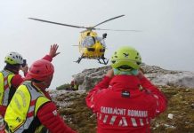 Salvamontiștii se pregătesc alături de omologii lor din Italia. Vor participa și la concursul salvatorilor italieni de la Dolomiti Rescue Race