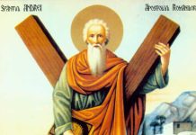 Sfântul Andrei, Cel Dintâi Chemat, Apostolul românilor. La mulți ani tuturor celor care poartă numele Sfântului!